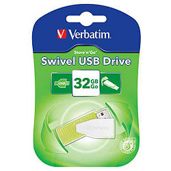 Verbatim Store 'n' Go Swivel 32GB Green