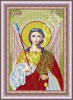 Схема для вишивки бісером іменної ікони - Святий Михайло фам-21
