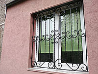 Кованые решетки на окна арт кр 61