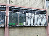 Ковані решітки на вікна арт кр 61, фото 5