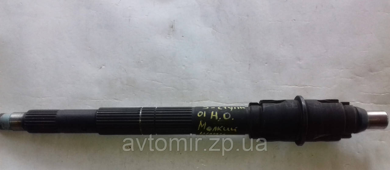 Вал вторинний КПП Ваз 2101-2107 5-ти. новов.обр.(дрібний шліц)