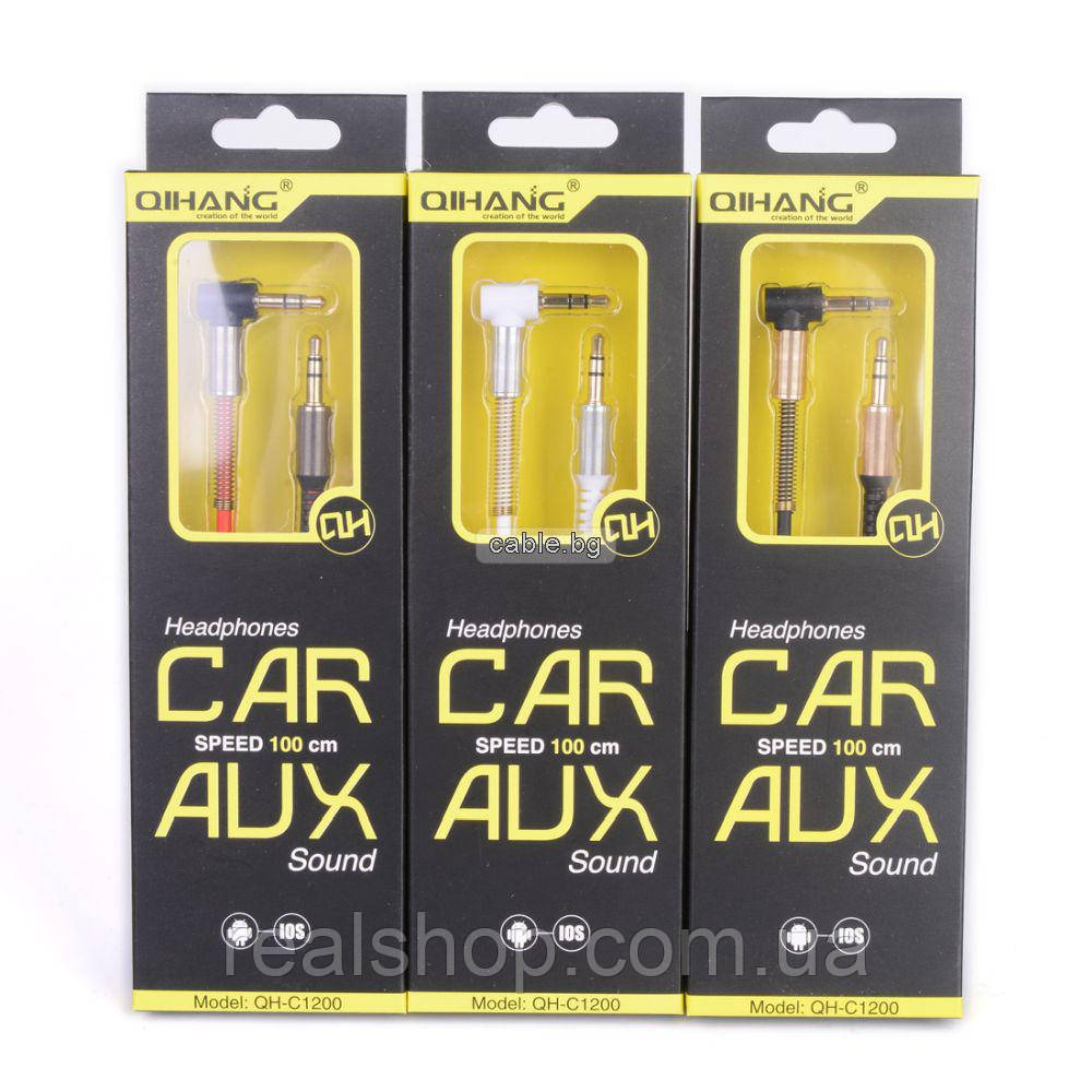 Кабель AUX QIHANG C1200 на 1 м.