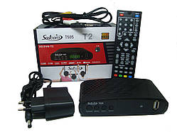 Satcom T505 Цифровий ефірний Full HD DVB-T2 ресивер Wi-Fi YOUTUBE MEGOGO IPTV 2USB