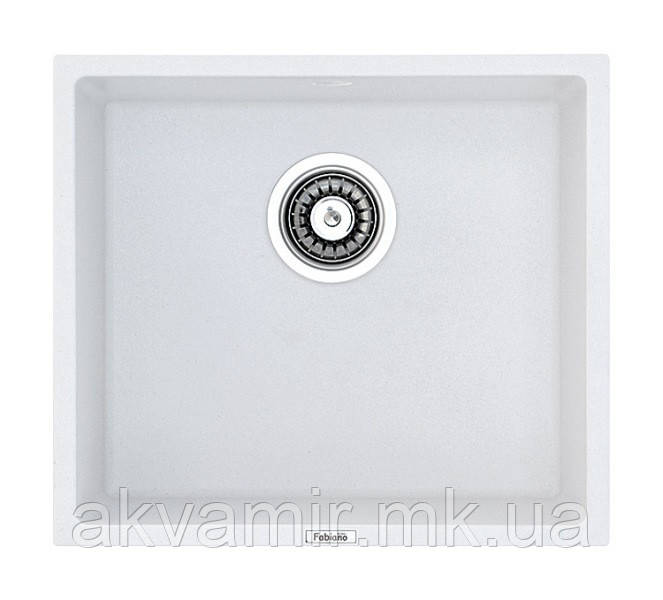 Мийка для кухні Fabiano Quadro 45x40 Alpine White (альпійський білий)