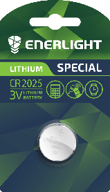 Батарейка літієва ENERLIGHT CR 2025 3V