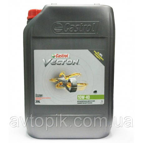 Моторне масло Castrol Vecton CI-4/SL 10W-40 (20л.)