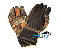 Перчатки BS Diver CAMOLEX Brown 7 мм открытая пора