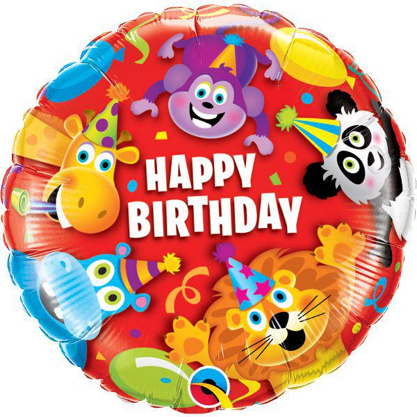 HB animals фольгована кулька з гелієм 46 см