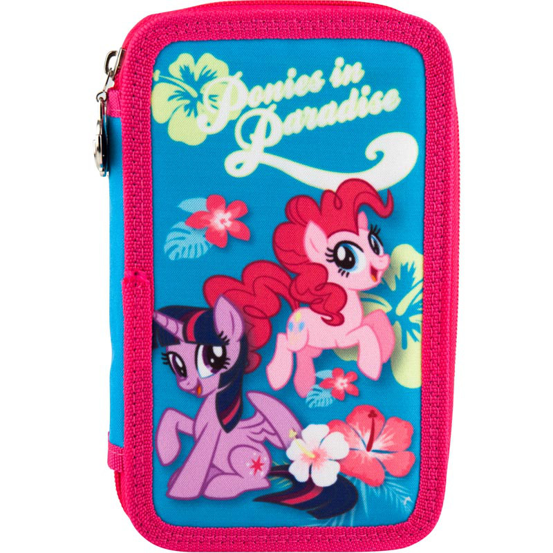 Пенал Kite LP18-623 2 отделения без наполнения "My little pony"