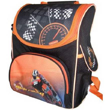 Рюкзак школьный каркасный Class Moto Racing 9330