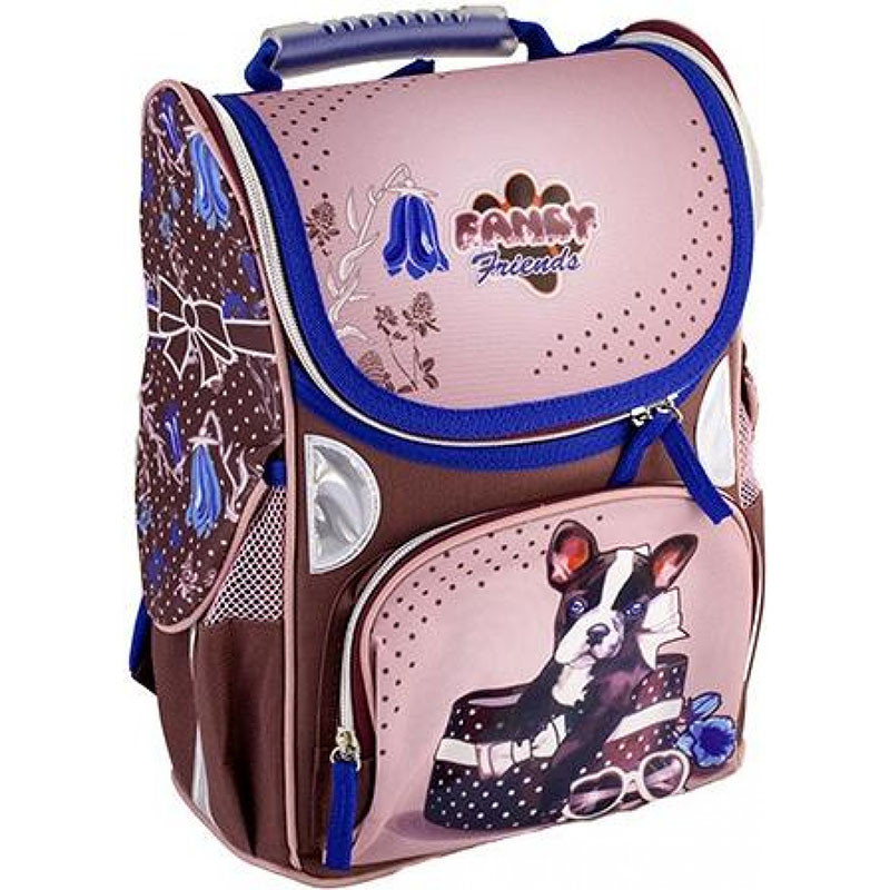 Рюкзак школьный каркасный Rainbow Puppy 7-503