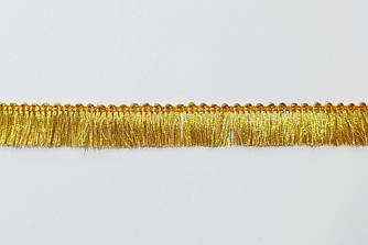 Бахрома люрекс 18 мм золото