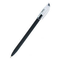 Ручка шариковая черная 0,5 мм, Axent Direkt