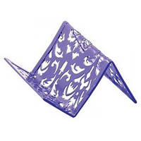 Подставка для визиток, метеовая сетка 100x97x47 мм, фиолетовая Buromax BM.6226-07