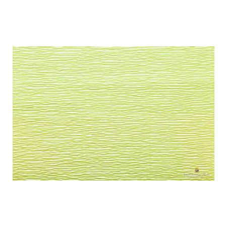 Креп Cartotecnica Rossi 558 50*250 см 144 г/м2 Acid Green кислотный зеленый