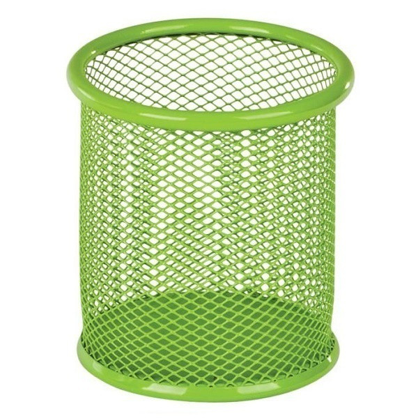 Підставка для ручок металева, кругла салатова, Zibi ZB.3100-15