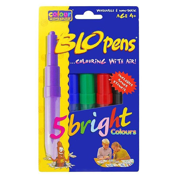 Фломастеры Centropen Blo Pens 1500 5 цв Bright