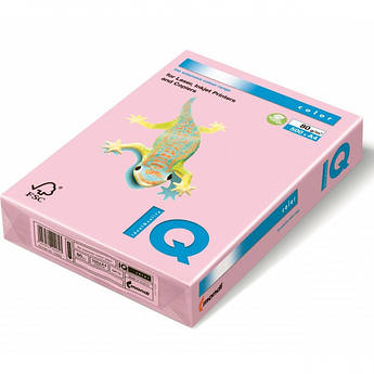 Папір кольоровий рожевий пастель, 500 аркушів, А4, 80 г/м2, PI25, Maestro Color