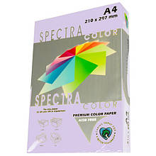 Папір кольоровий бузковий пастельний, 50 аркушів, А4, 80 г/м2, IT 185 Lavender, Spectra Color