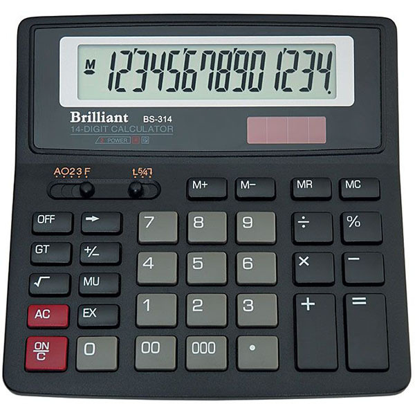 Калькулятор Brilliant BS-314