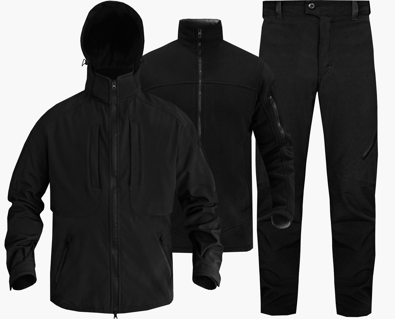 Костюм тактичний зимовий Softshell "CYCLONE"
