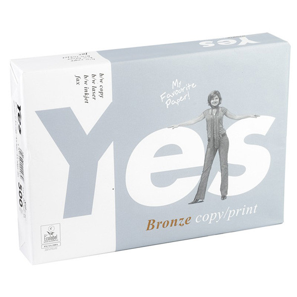 Папір офісний А4, 80 г/м2, 500 аркушів, Upm Yes