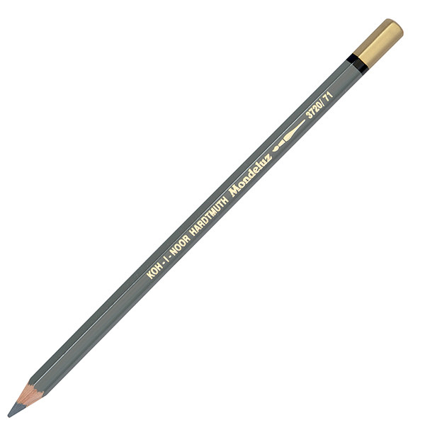 Акварельний олівець Koh-i-noor Mondeluz 3720/071 Medium Grey середньо-сірий