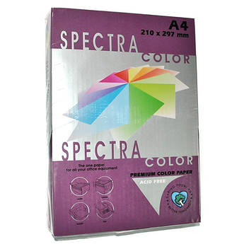 Папір кольоровий темно-малиновий, 25 аркушів, А4, 160 г/м2, IT 44A Raspberry, Spectra Color