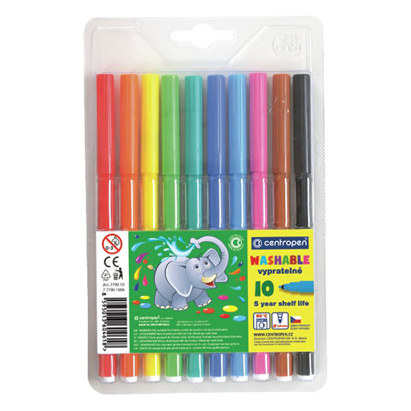 Фломастеры Centropen 7790 10 цв.