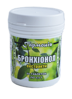 Натуральні таблетки під час кашлю, бронхіту, страхеїту — Бронхольйорм