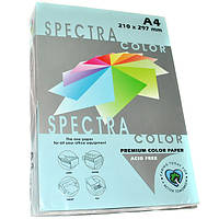 Бумага цветная голубая пастельный, 50 листов, А4, 80 г/м2, IT 120 Ocean, Spectra Color