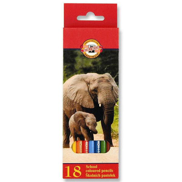 Карандаши цветные Koh-i-noor Teenage 24 цветов 3554