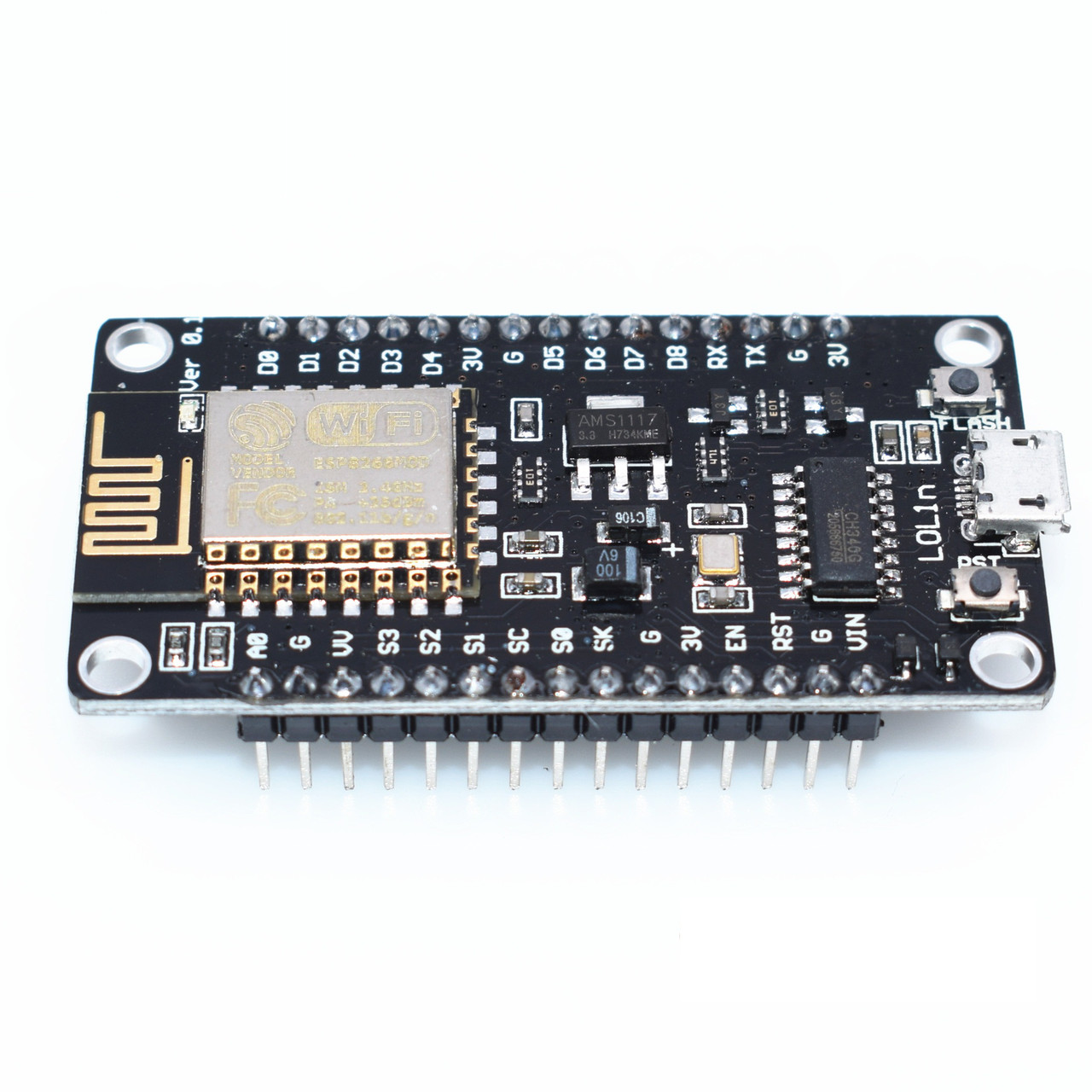 Купити модуль Wi Fi NodeMCU ESP8266 CH340 | Модулі та шилды для Arduino