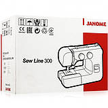 Швейна машина Janome Sew Line 300, фото 9