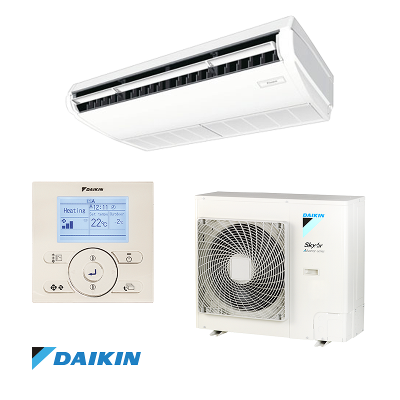 Стельовий інверторний кондиціонер Daikin FHA125/RZASG125 Advance-series (однопотоковий)