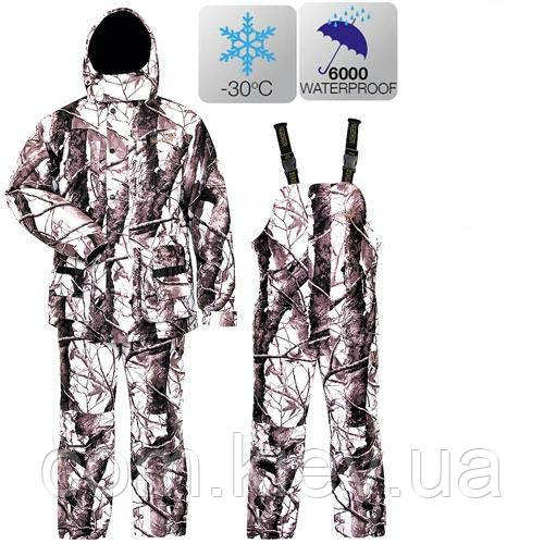 Зимовий костюм Norfin Hunting Wild Snow (-30) 713004 XL Білий