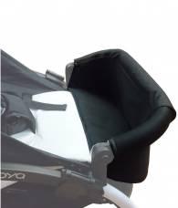 Закрита підніжка 16 см для коляски Yoya 175 A+ - кріплення на бампер 100249, фото 1