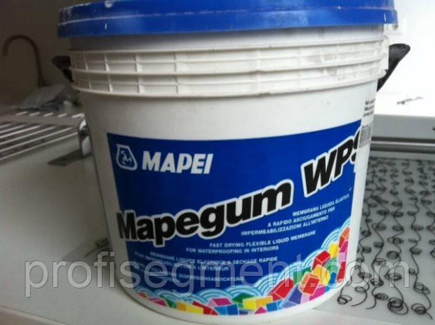 Гидроизоляция Mapei MAPEGUM WPS 5 кг,Харьков - фото 4 - id-p3734746
