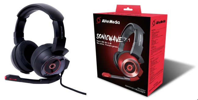 Стерео гарнітура SonicWave 7.1 GH337, фото 1