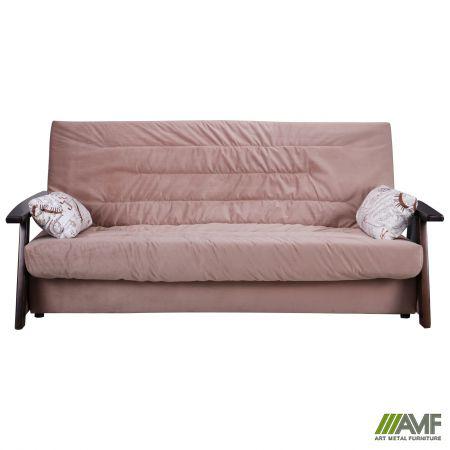 Диван Гермес ППУ Kolibri Latte (чохол, короб, підлокітники), Rainwing 219 2 (подушки) AMF