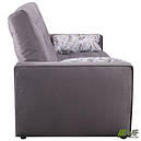 Диван Одіссей ППУ Kolibri Silver (чохол, короб, підлокітники), Rainwing 218 2 (подушки) AMF, фото 4