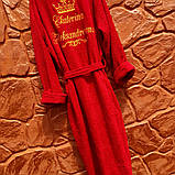 Жіночий іменний халат. Махровий іменний халат, фото 2