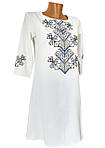 Підліткова вишита сукня у сучасному стилі білого кольору «Дерево життя»