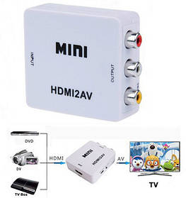 Конвертер HDMI to AV (RCA) 001