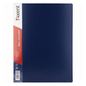 Папка на 100 файлів Axent А4 1100-02-A синя