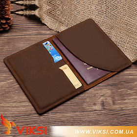Чоловіче портмоне з натуральної шкіри