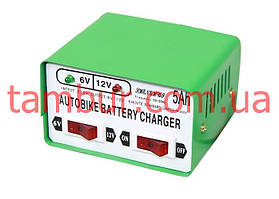 Зарядний пристрій autobike battery charger 6-12v