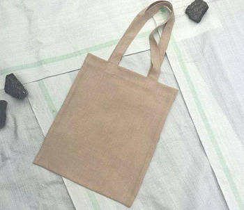Пляжна сумка/Промо сумка (імітація льону), для сублімації від виробника Україна
