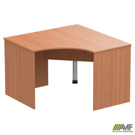 Стіл кутовий OM-120 (1150х1150х750мм) бук/бук AMF, фото 1