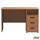 Стіл однотумбовий ОМ-82 бук AMF, фото 2